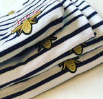 Queen Bee (Embroidered Bee) T-Shirt