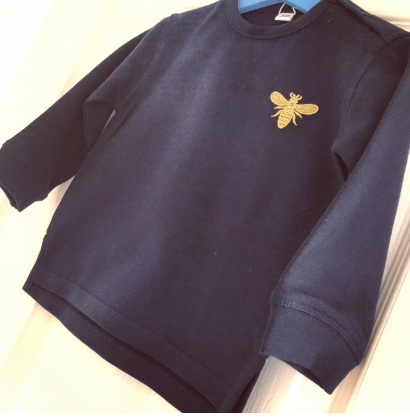 Embroidered Bee Jumper