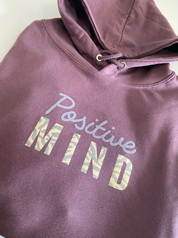 Positive mind hoodie